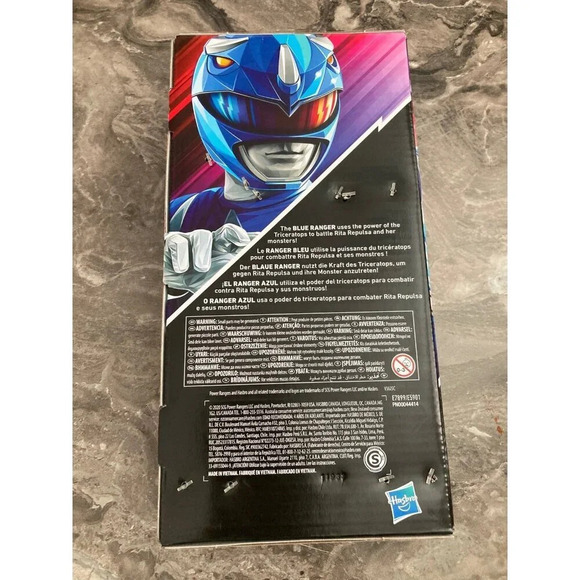 Néw sealed Mighty Morphin Power Rangers 9 Inch Figure Blue‎ Ranger​ - Picture 2 of 2